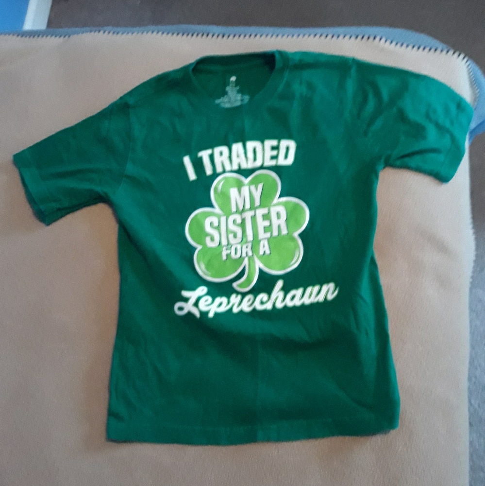 Irish St Patrick's day Tee shirt boys 6-8